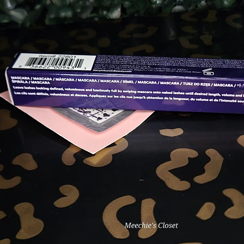 RARE NIB Kevyn Aucoin Indecent Mascara - Full Size Black